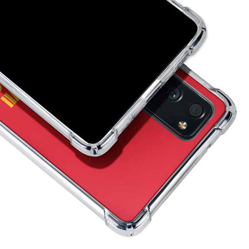 NFL Kansas City Chiefs Super Bowl LVII Champions Galaxy S20 FE Clear Case